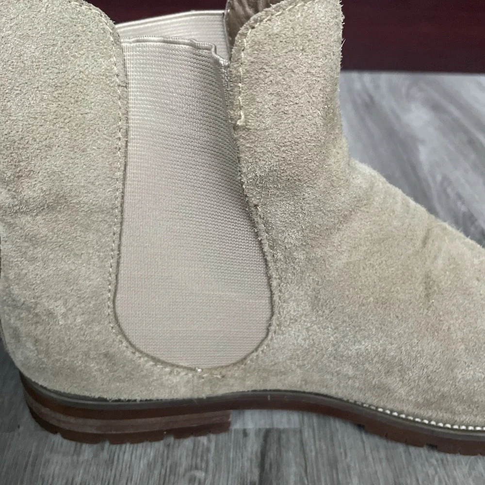 Saks Fifth Avenue Suede‎ Leather Chelsea Boots Men's Size 11 M